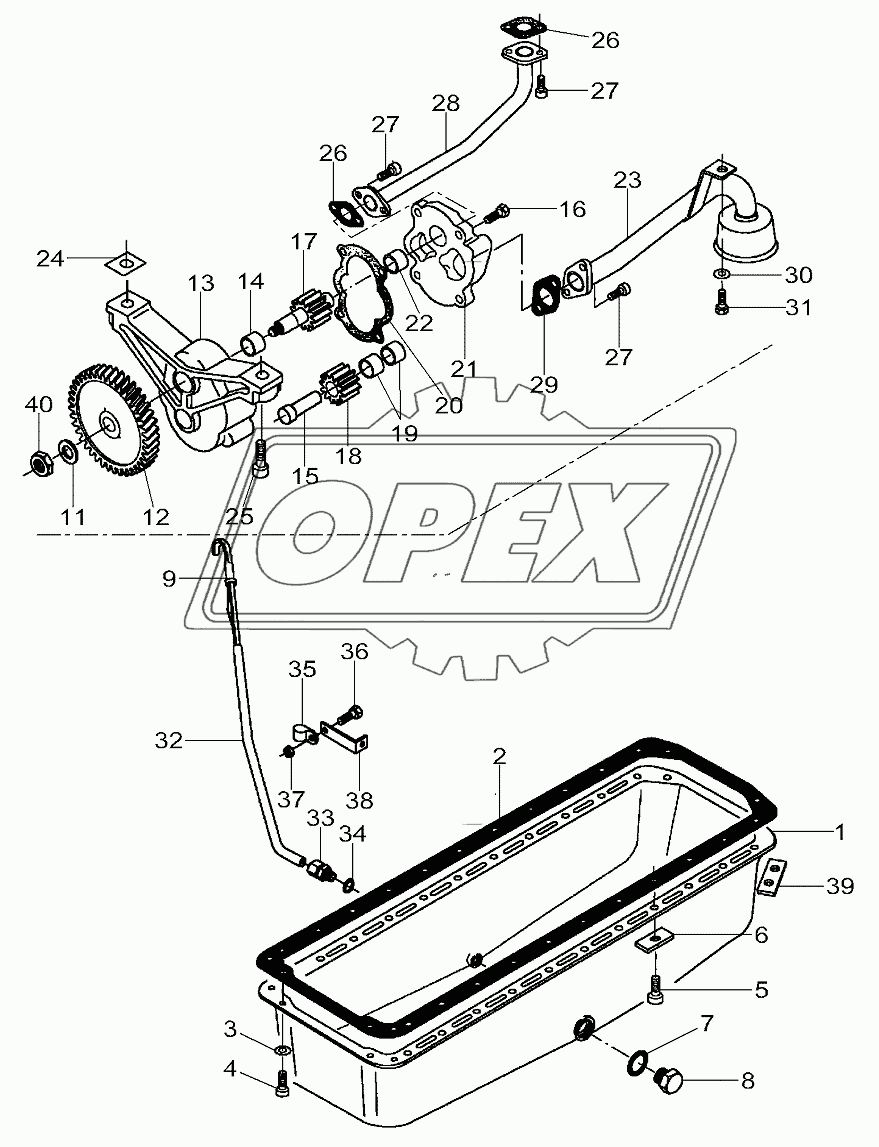 Engine, Oil Sump