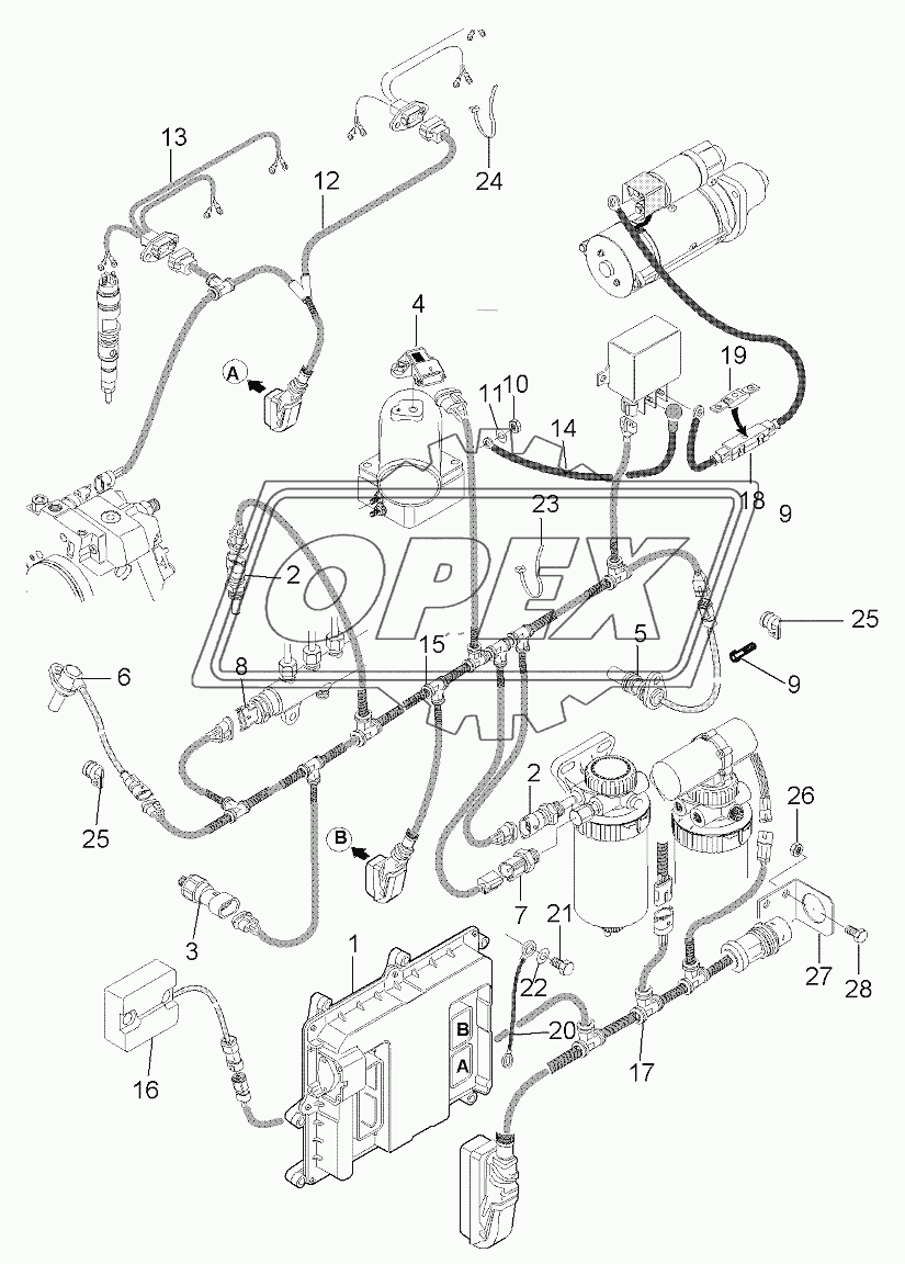 Electronic Engine Management 84cta-4v Engine - From R19124