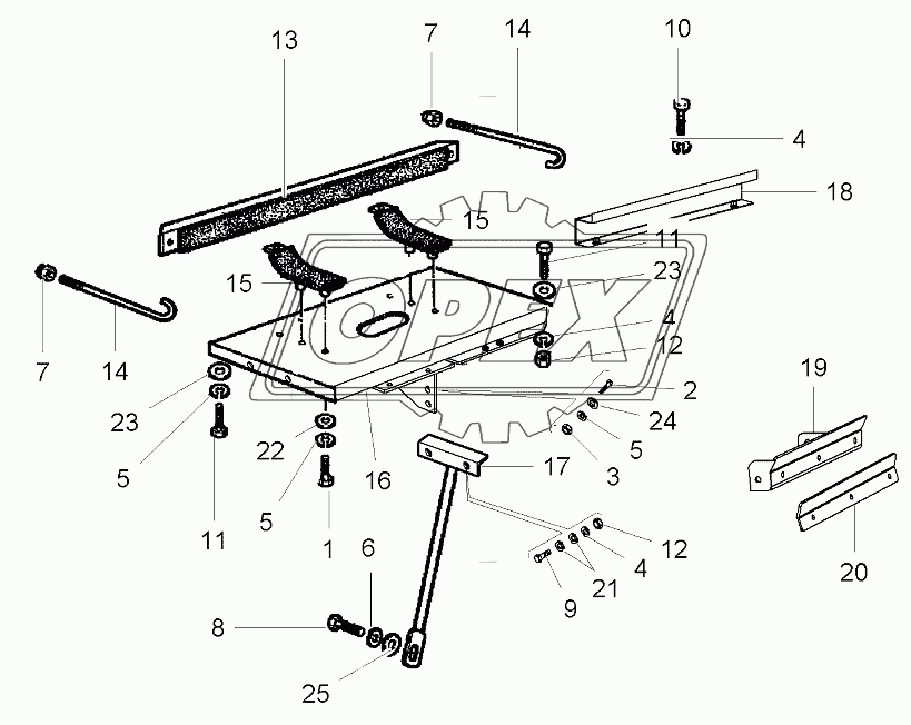 Fuel Tank, Holder Up To 563010119 /Autolevel 563410050