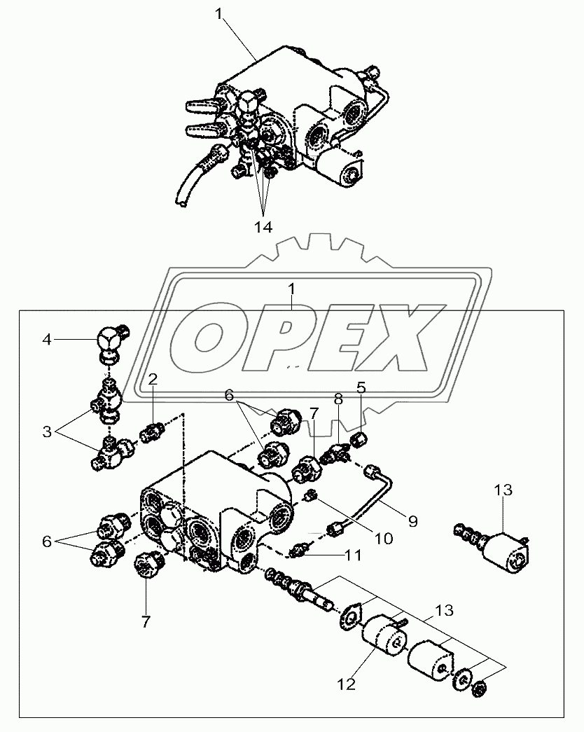 Rear Axle - 4 Wd, Autolevel - Valve