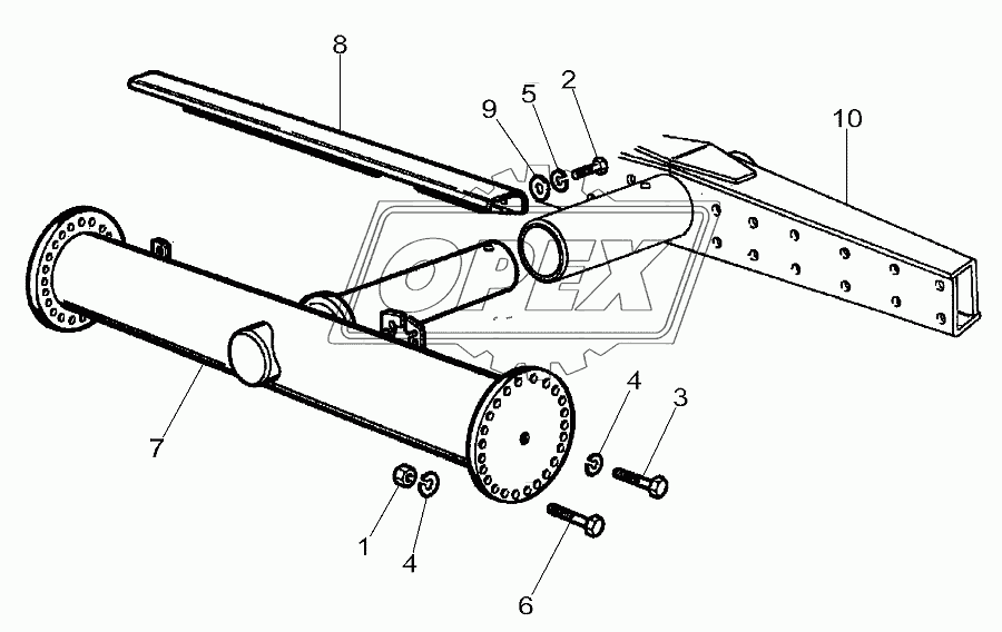 Rear Axle Support