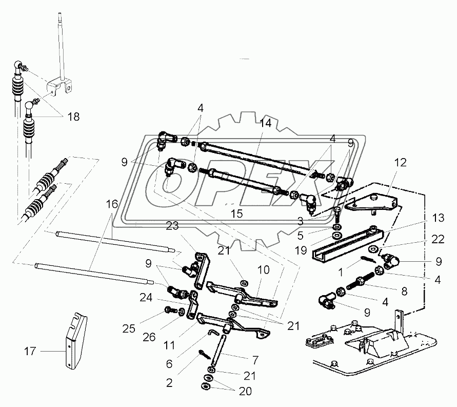 Shift Levers Autolevel