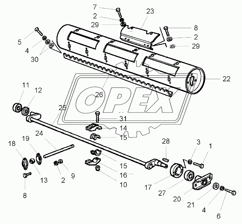 Feeder Roller Elements Autolevel