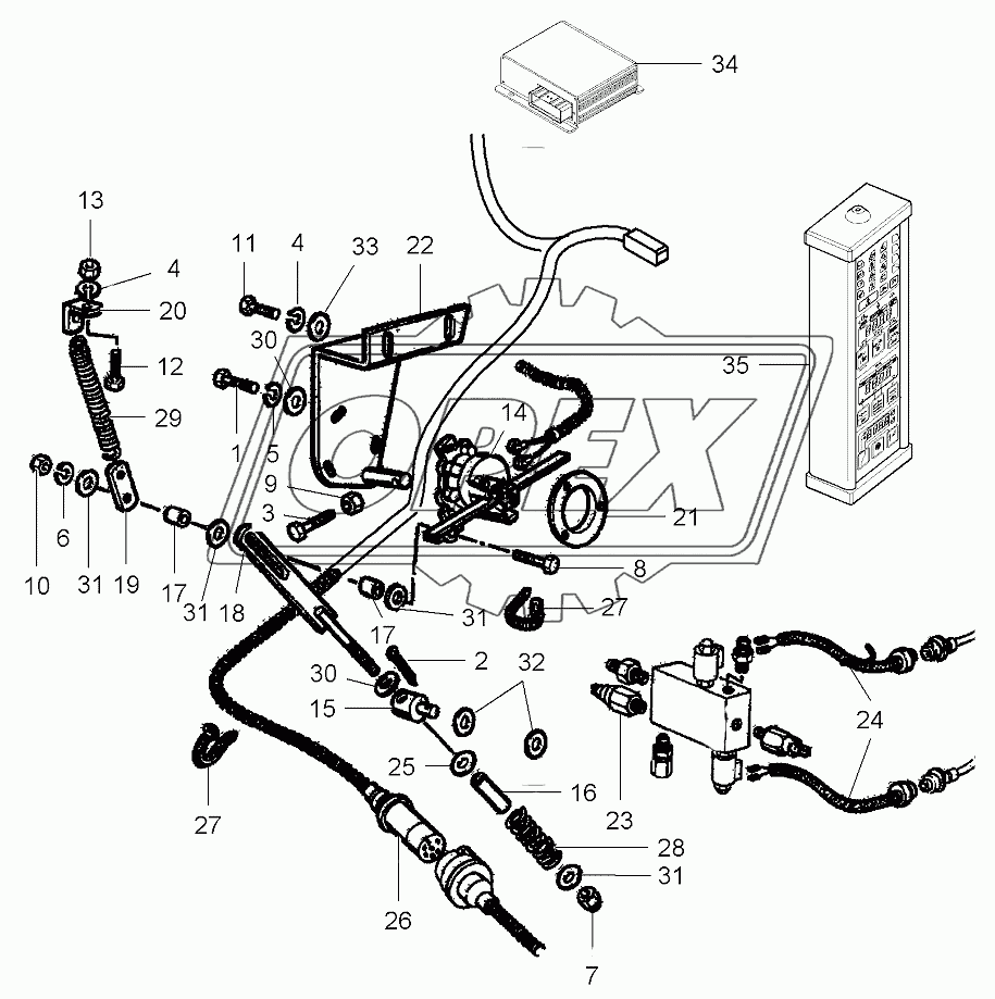 Cutter Bar Lifting World Wide Hook Up 1