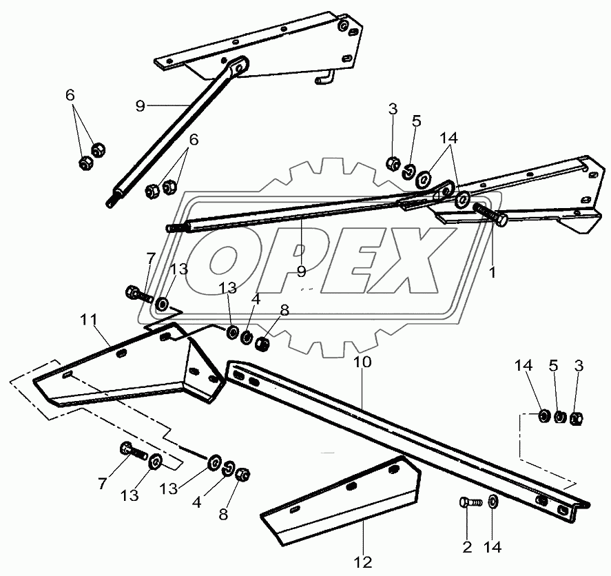 Straw Chopper Body Stiffener