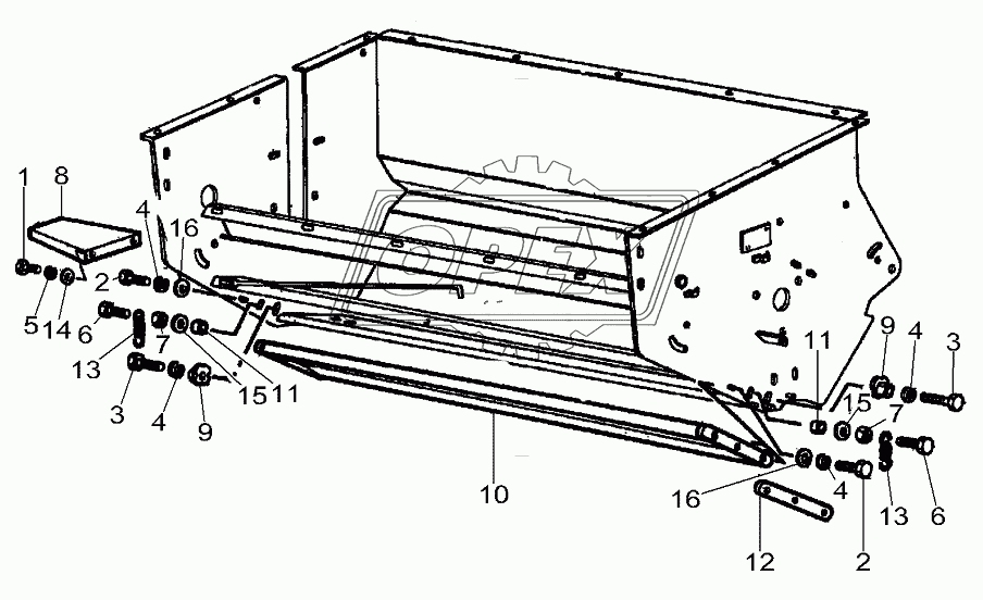 Straw Chopper Chassis 2