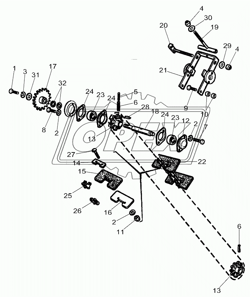 Grain Elevator Anthwear Chain