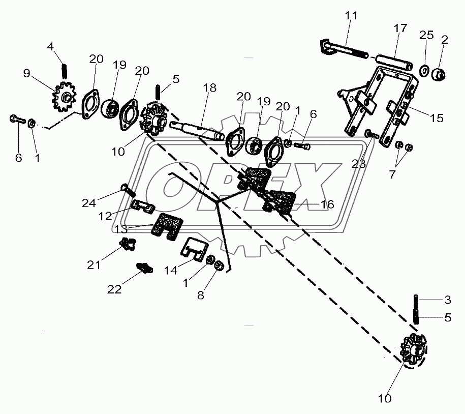 Tailings Elevator Anthwear Chain