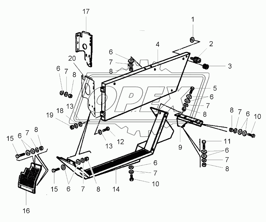 L.H. Side Wall Guard 1