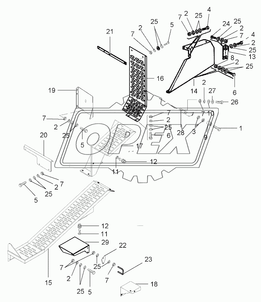 L.H. Side Wall Guard 2