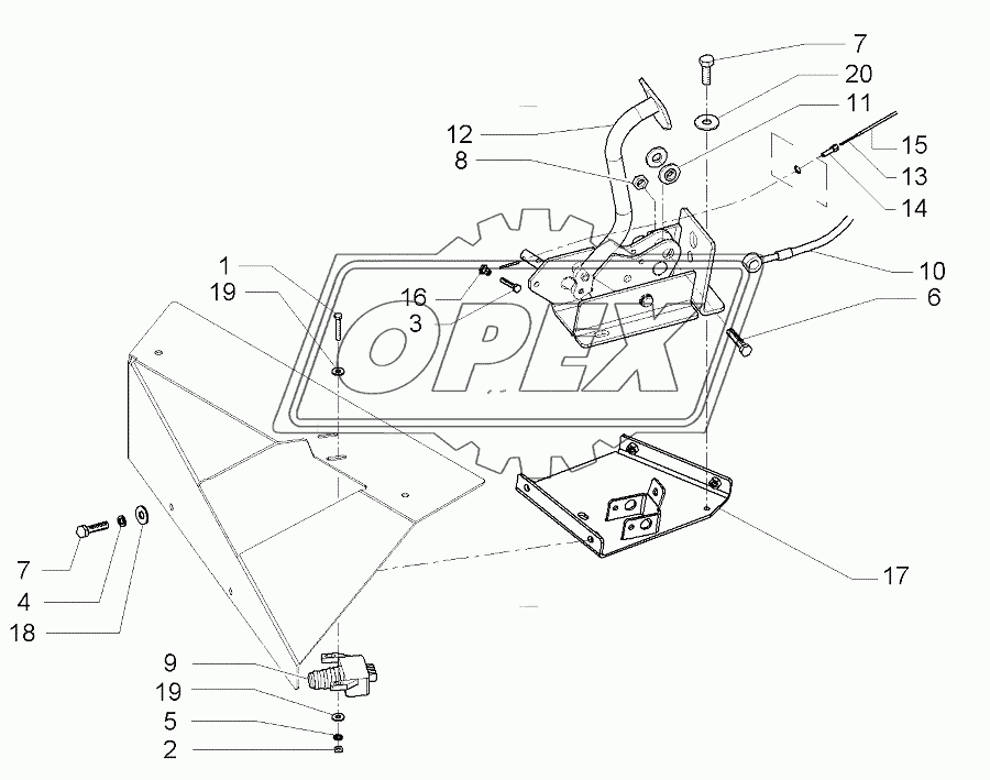 Cab Parking Brake