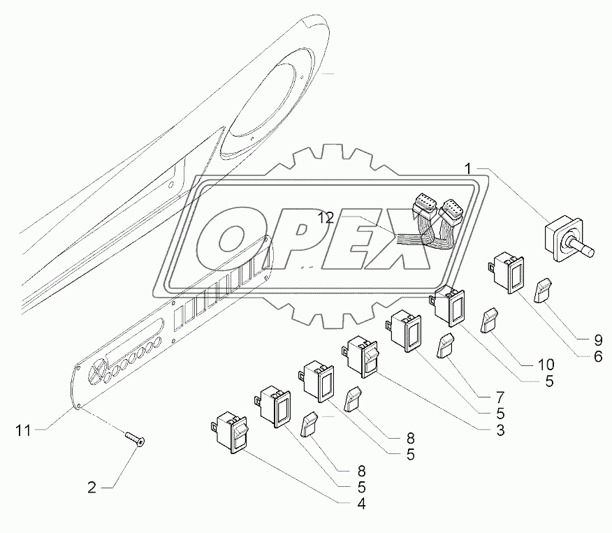 Cab Push Buttons