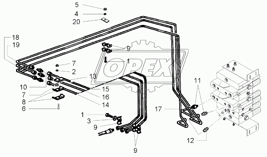 Reel Circuit Hydraulic Up To 563010119