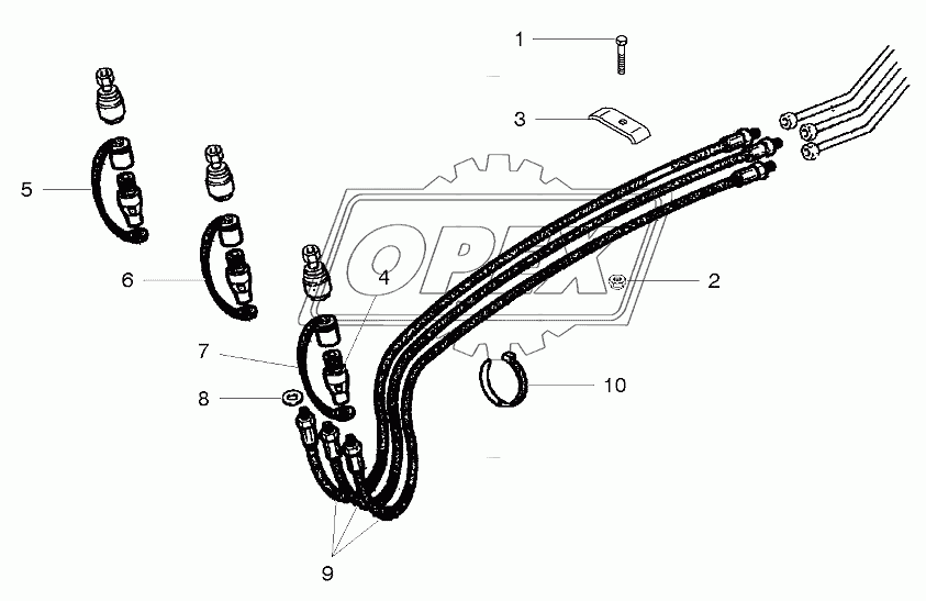 Reel Circuit Hydraulic Autolevel