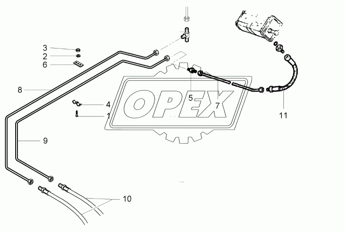 Drive Hydraulic Circuit Up To 563010119 /Autolevel 563410050