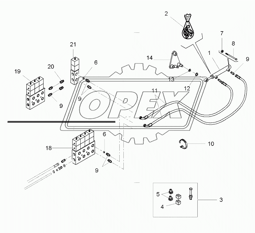 Straw Chopper Transmission - Up To 563010119 /Autolevel 56341