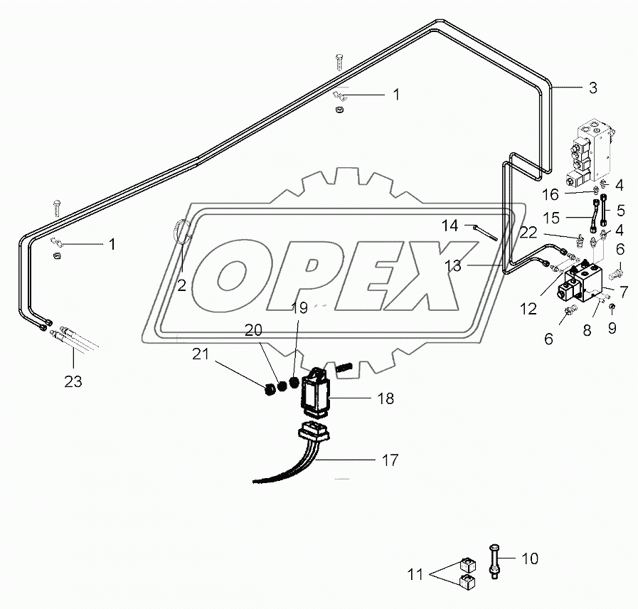 Cutter Bar Levelling System From Serial Number 563010120