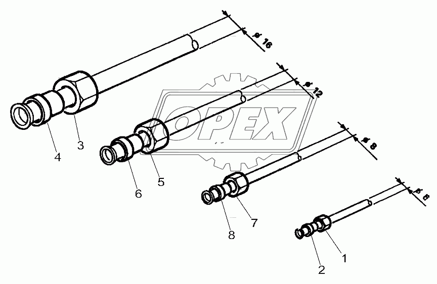 Connections For Hydraulics Pipes Autolevel