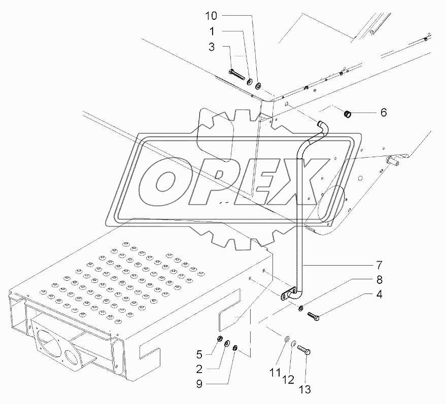 Ladder Footboard