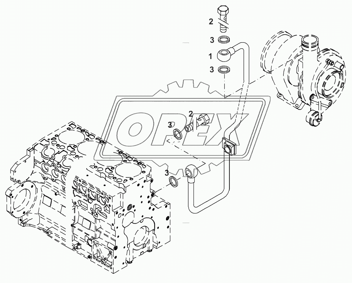 Двигатель-турбокомпрессор 5