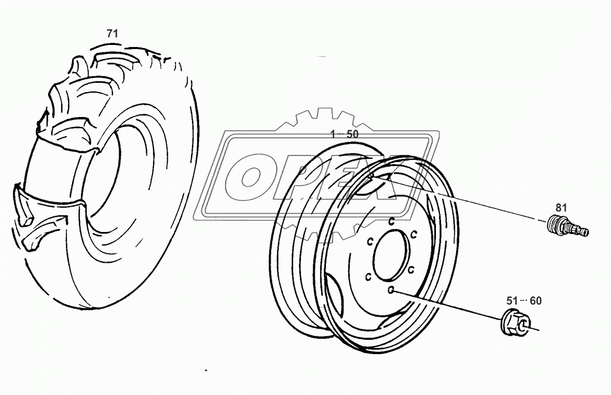Колеса-передние колеса 1