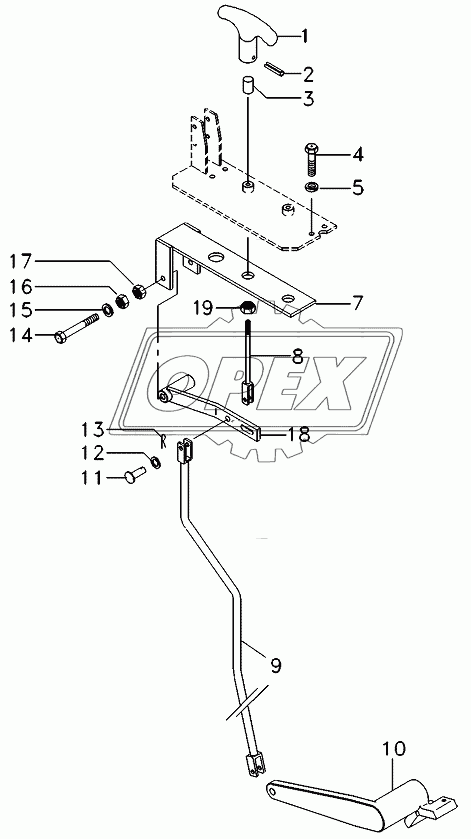 Front Drive Control, Tractors With Cab