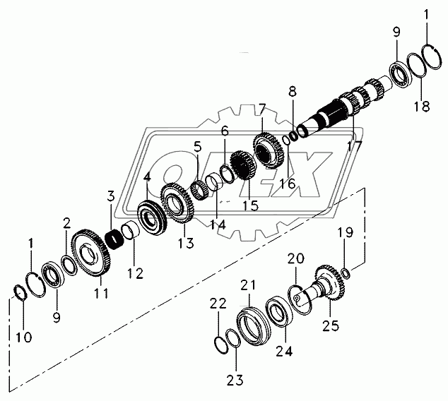 Transmission, Countershaft-Trans