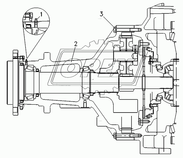 Rear Axle, Housing - Closing 2