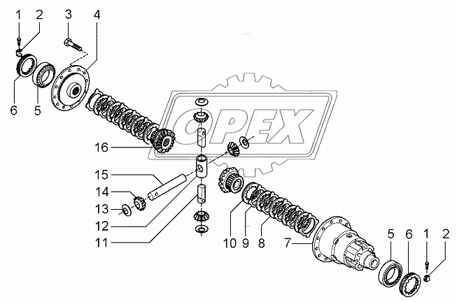 Front Axle 6