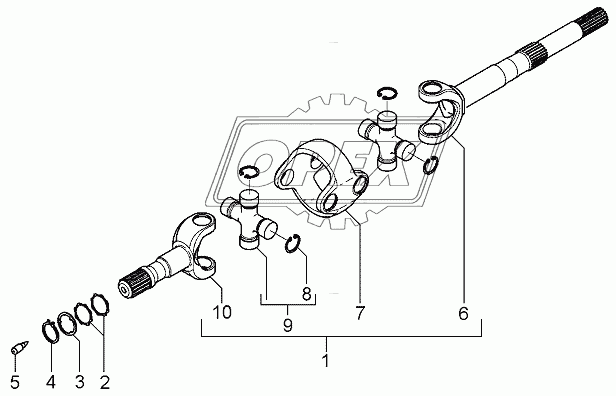 Front Axle 7