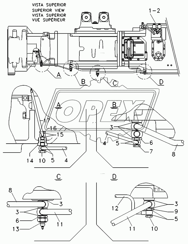 Transmission, External Hydraulic System 1