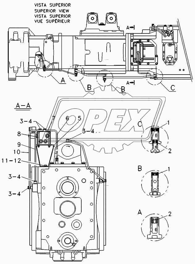 Transmission, External Hydraulic System 2