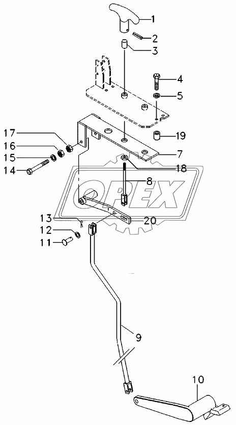 Front Drive Control, With Platform