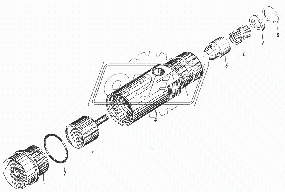 Гидрозамок КС-3562А.60.500