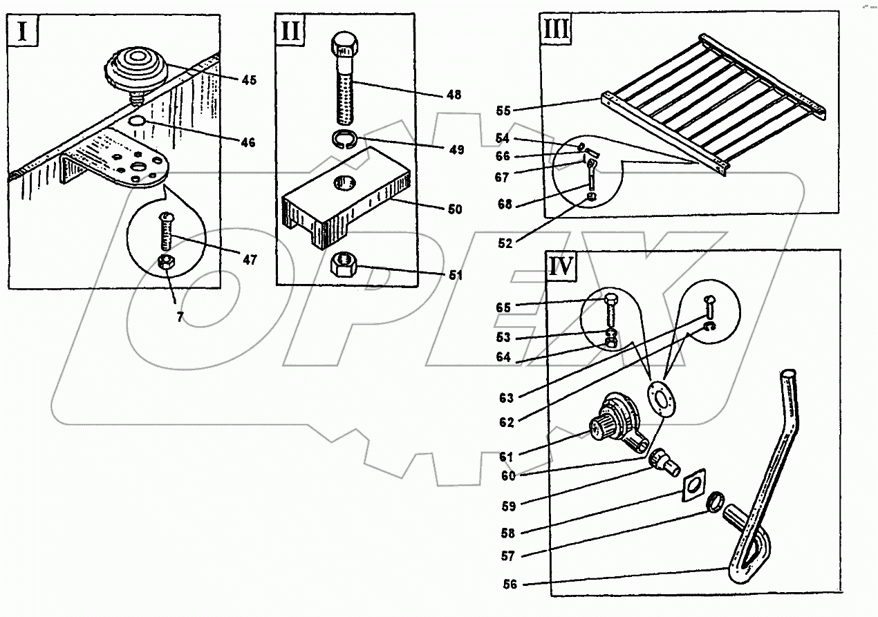 Установка кабины КС-35714.52.000