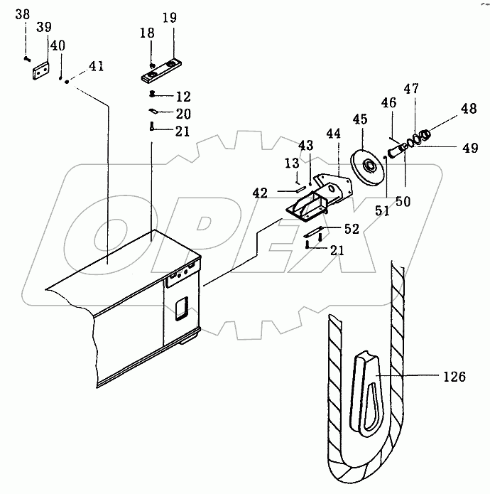 Установка телескопической стрелы КС-35714.63.000