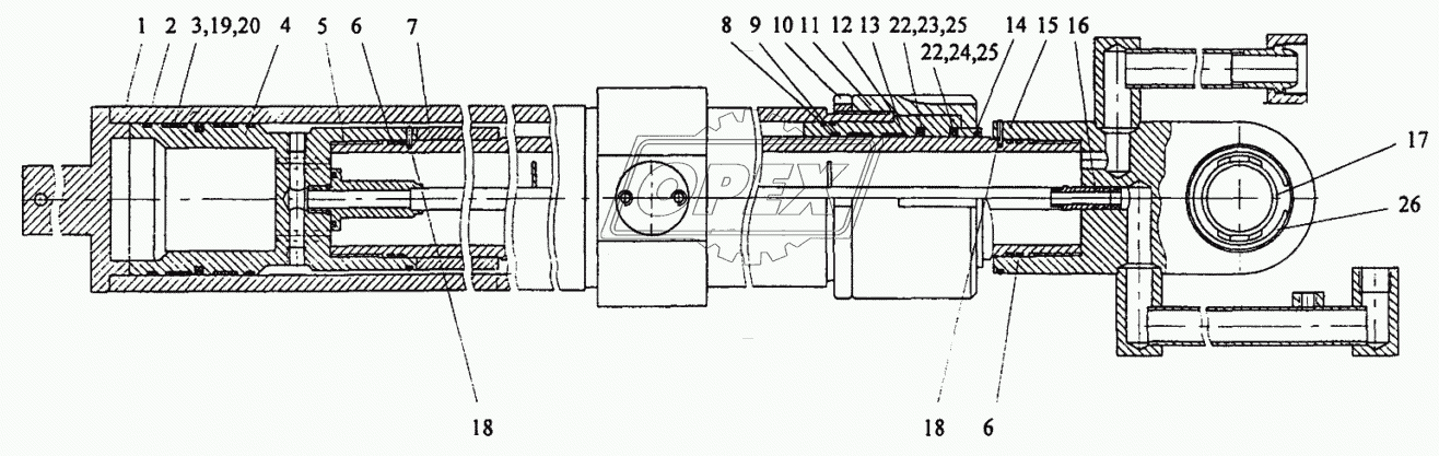 Гидроцилиндр КС-35714.63.900-04