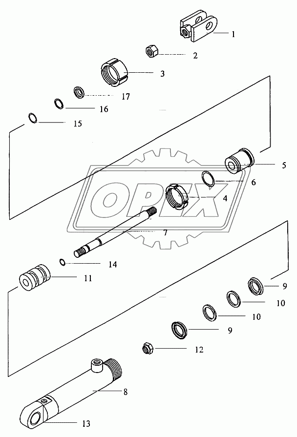 Гидроцилиндр КС-3577А.35.020