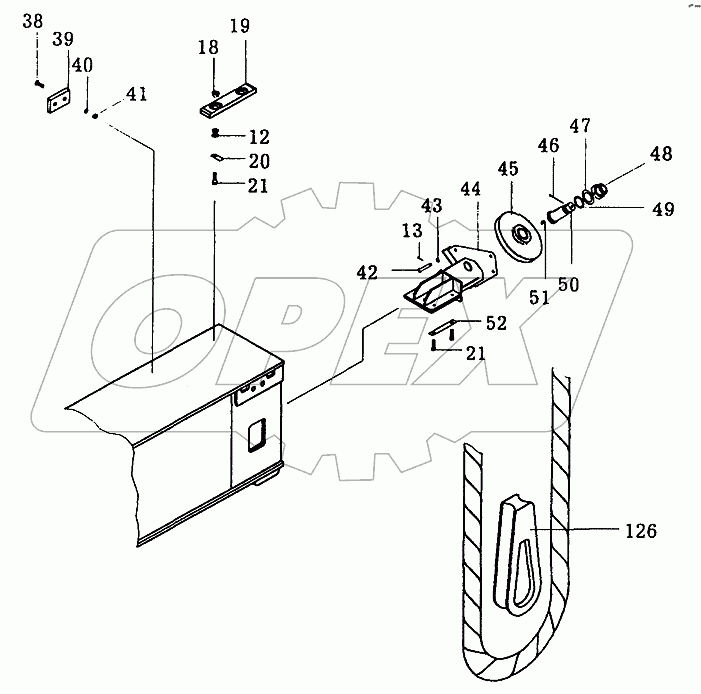 Установка телескопической стрелы КС-35714.63.000