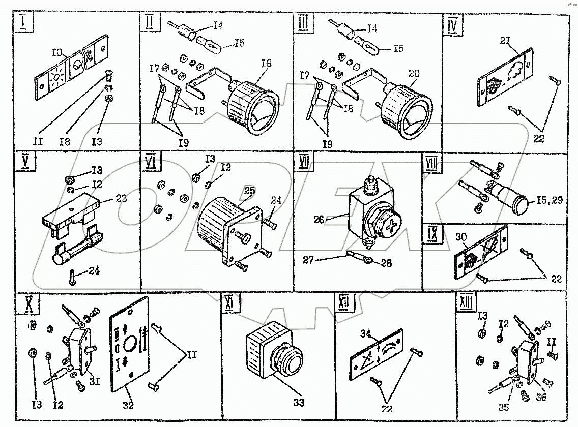 Щиток приборов КС-3574К.81.100