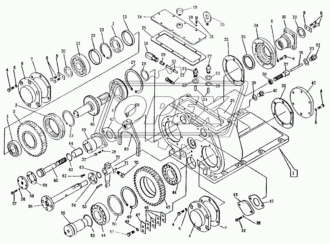 Коробка отбора мощности КС-3574К.14.100 1