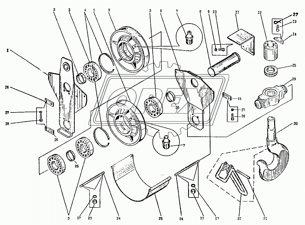 Крюковая обойма КС-3577-3.63.300