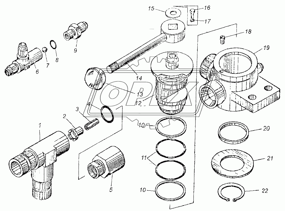 Клапан аварийный КС-3577.84.400