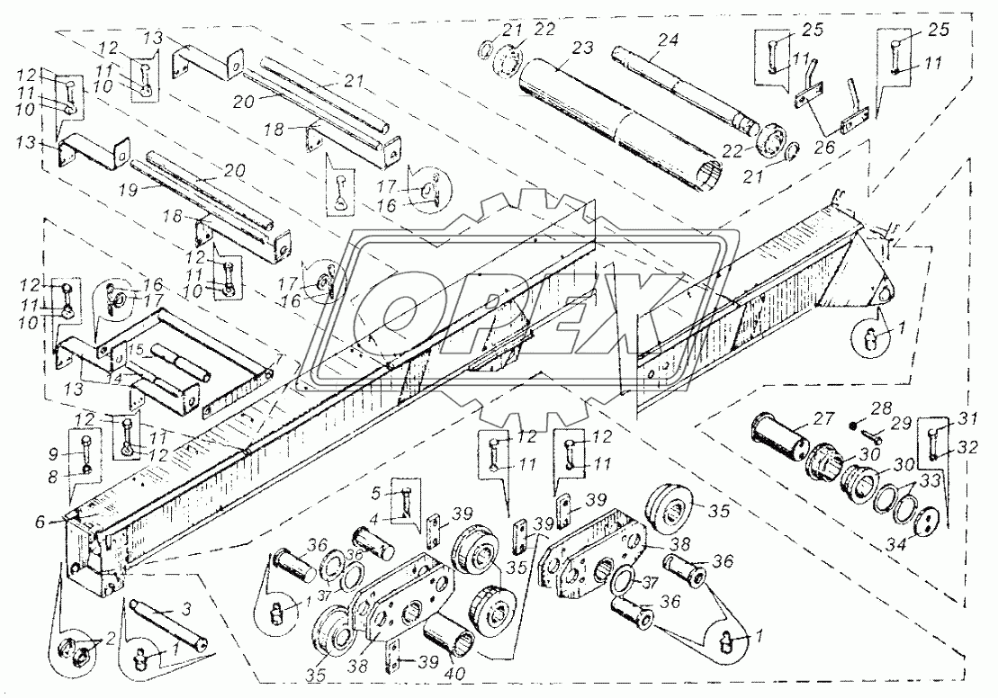 Стрела телескопическая КС-3577.63.100 1