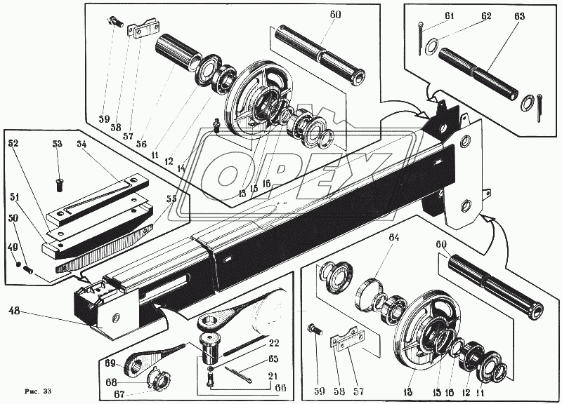 Стрела выдвижная 2