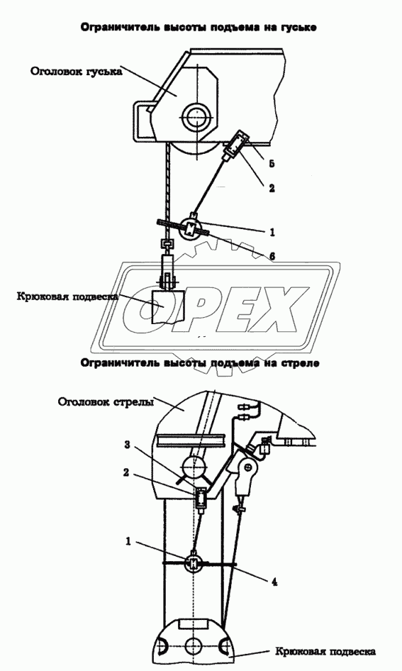 Ограничитель высоты подъема