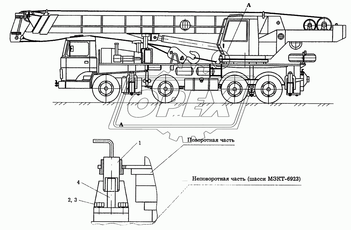 Установка фиксатора KC-6973A.00.500