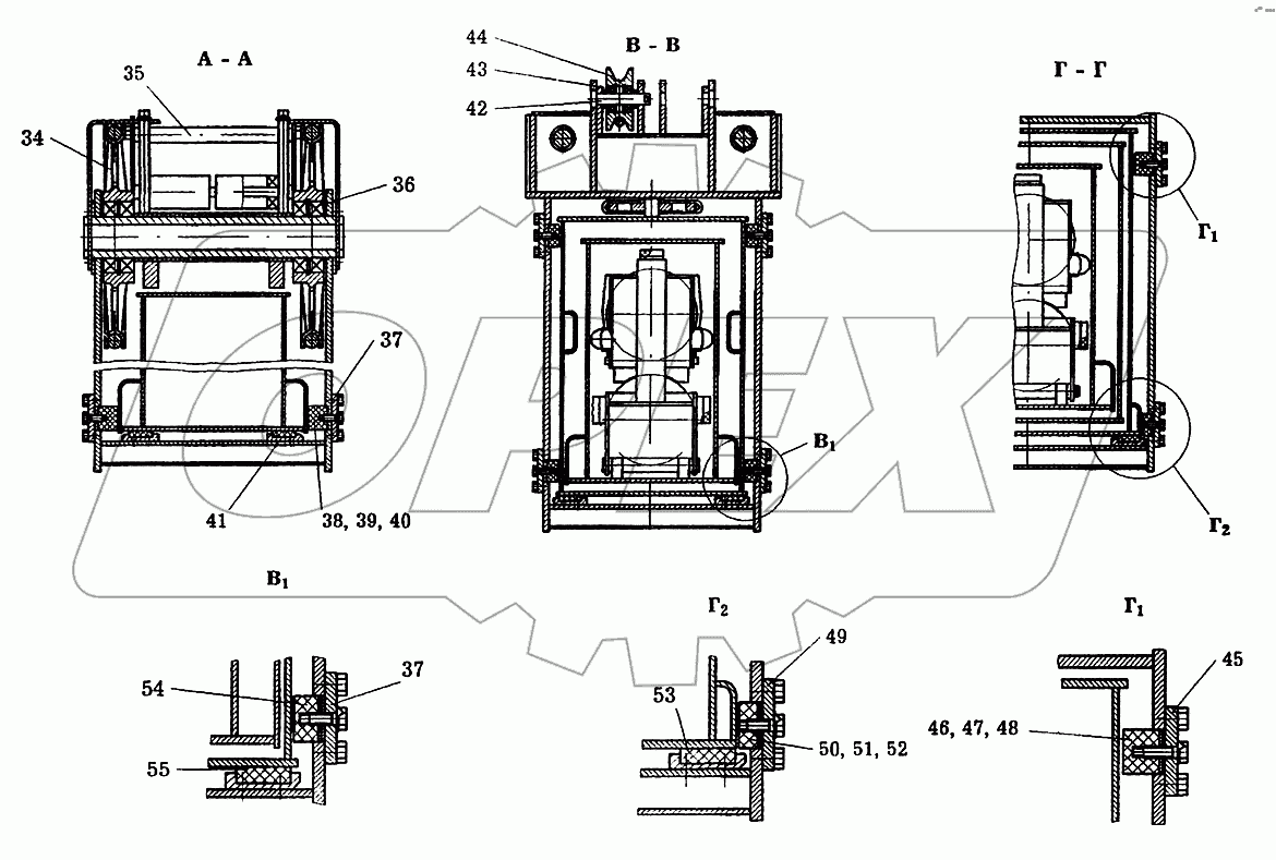 Стрела телескопическая КС-6973.63.100