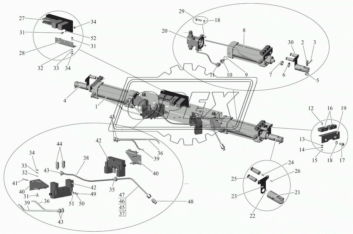 Привод дверей 103-6108201