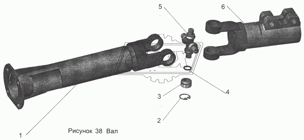 Вал 101-1703050